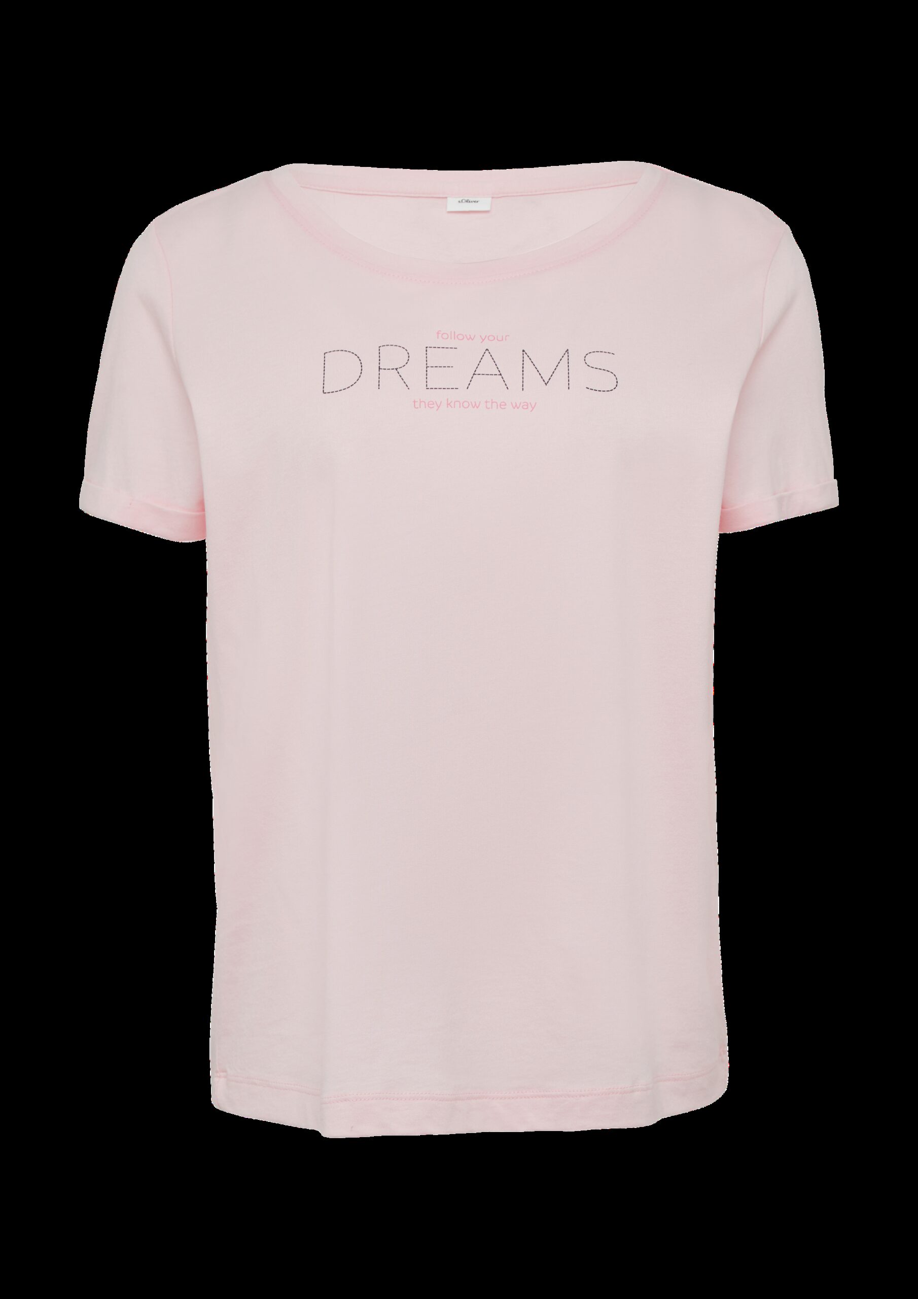 Pyjamashirt mit Print-Detail