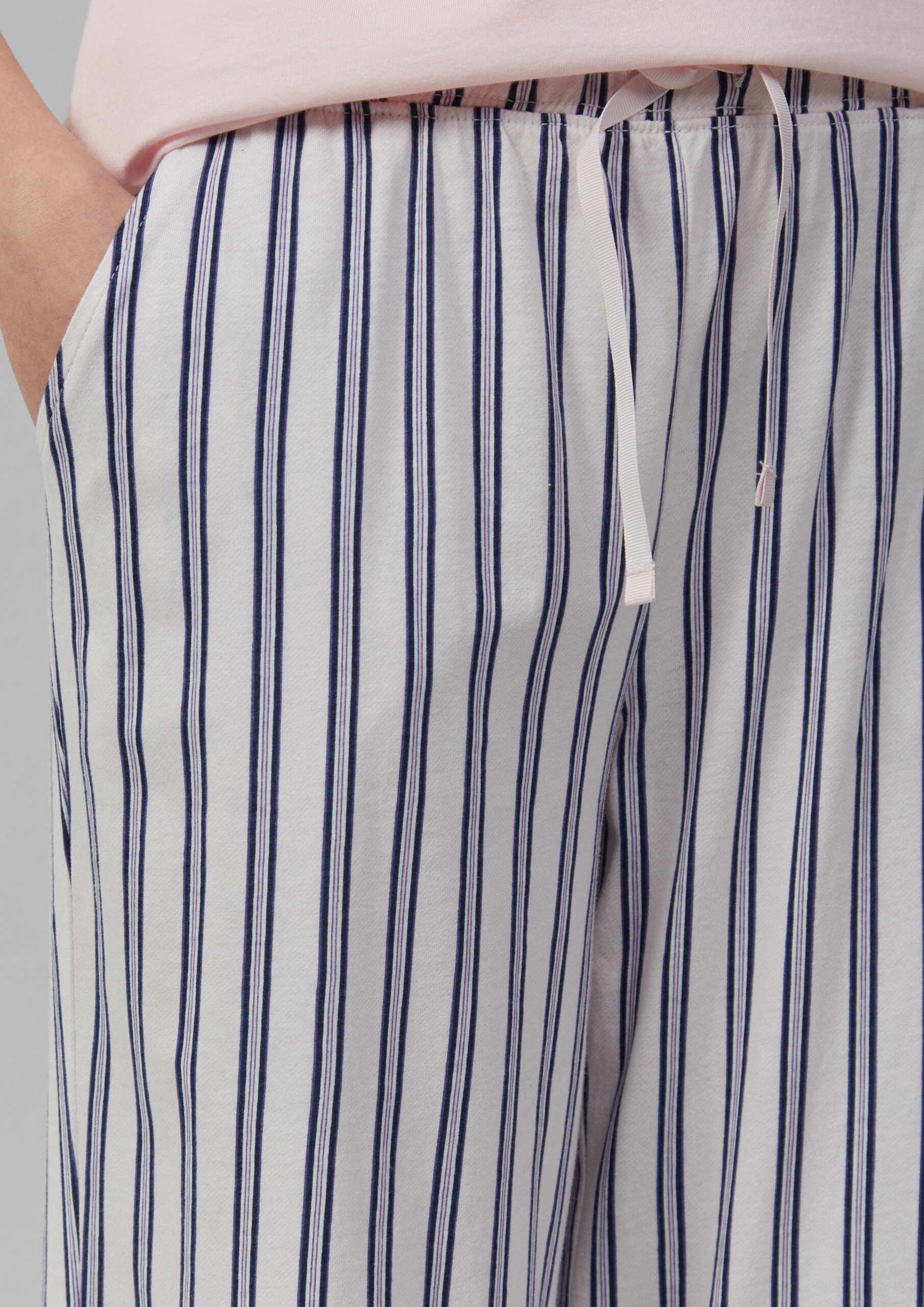 Culotte-Schlafhose mit All-over-Print