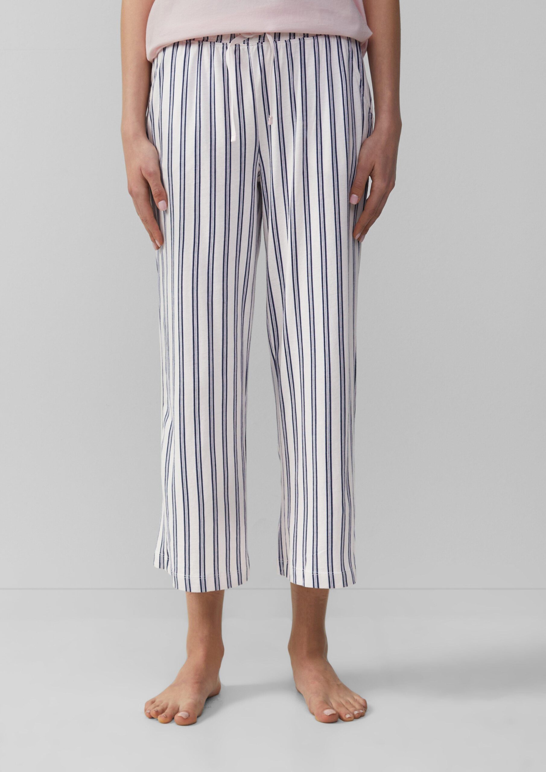 Culotte-Schlafhose mit All-over-Print