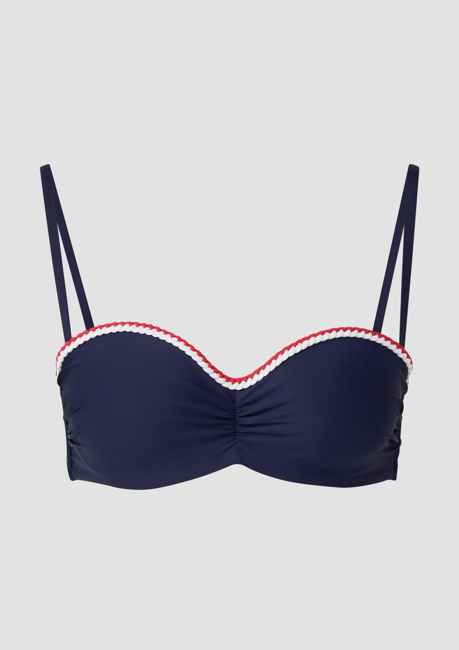 Bandeau-Bikini-Top mit Zierborte Mix & Match