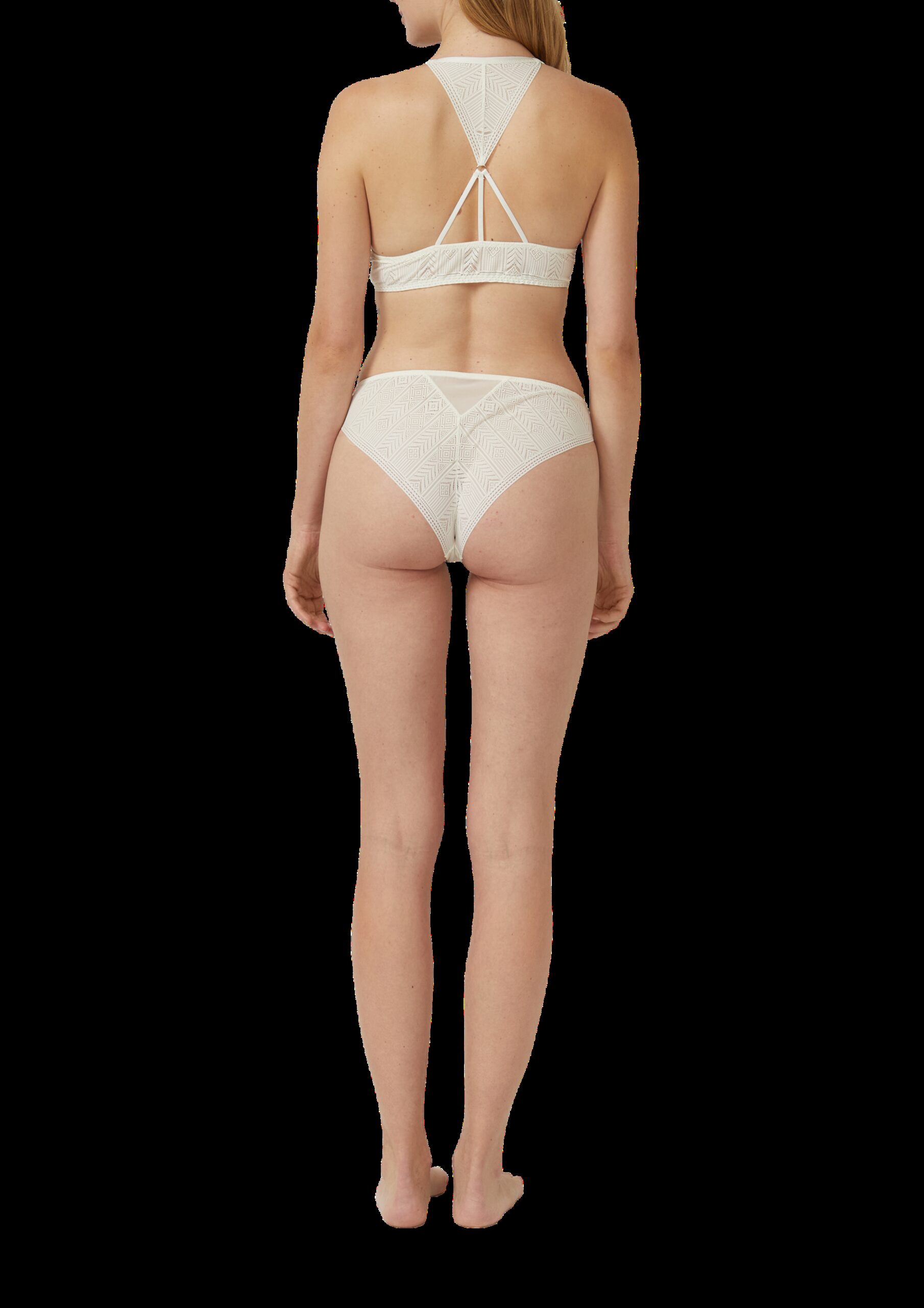 Push-up-BH mit praktischem Vorderverschluss und graphischer Spitze