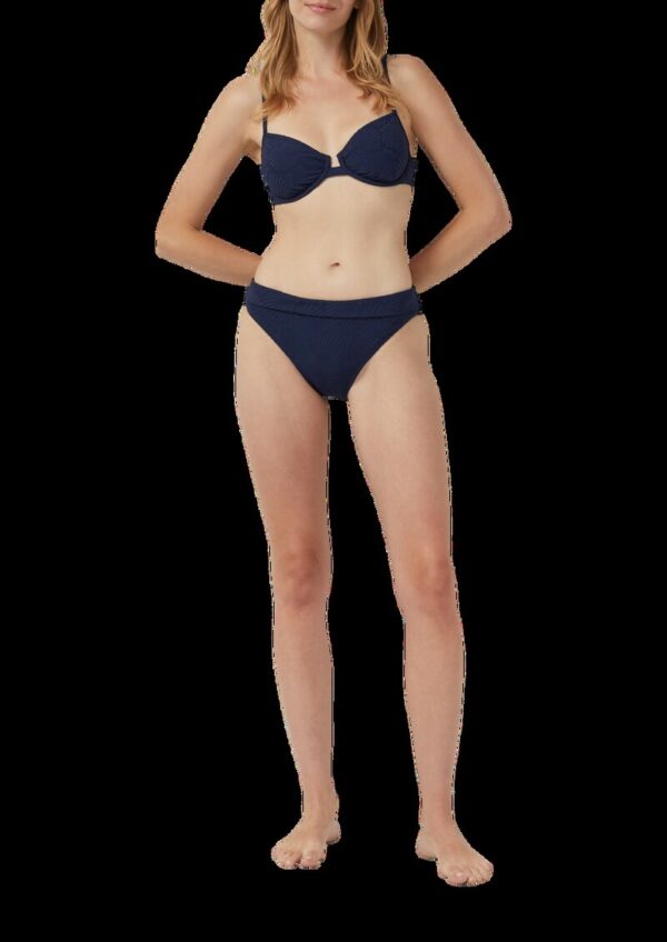 Bikinihose mit Strukturmuster