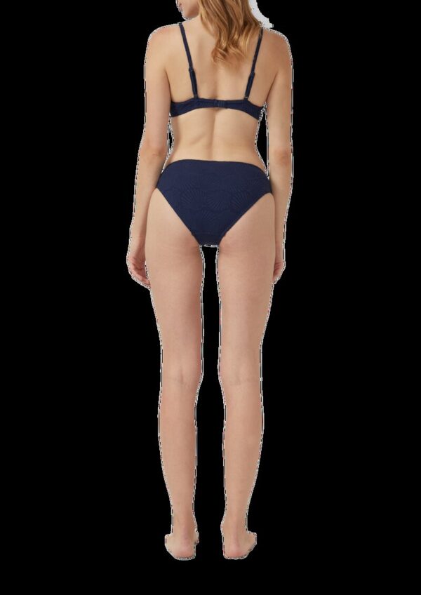 Bikinihose mit Strukturmuster