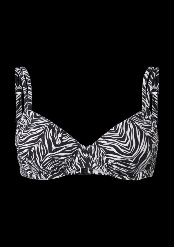 Bügel-Bikini-Top mit abstraktem Muster Mix & Match
