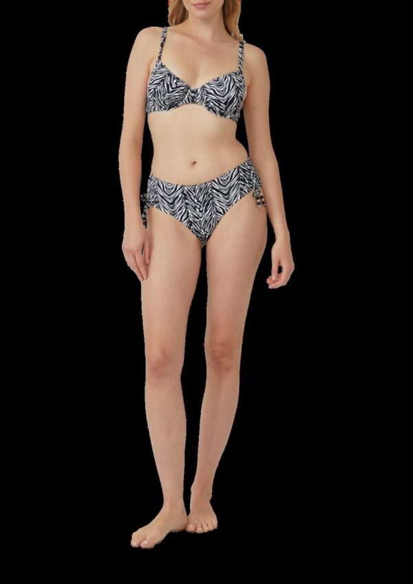 Bügel-Bikini-Top mit abstraktem Muster Mix & Match