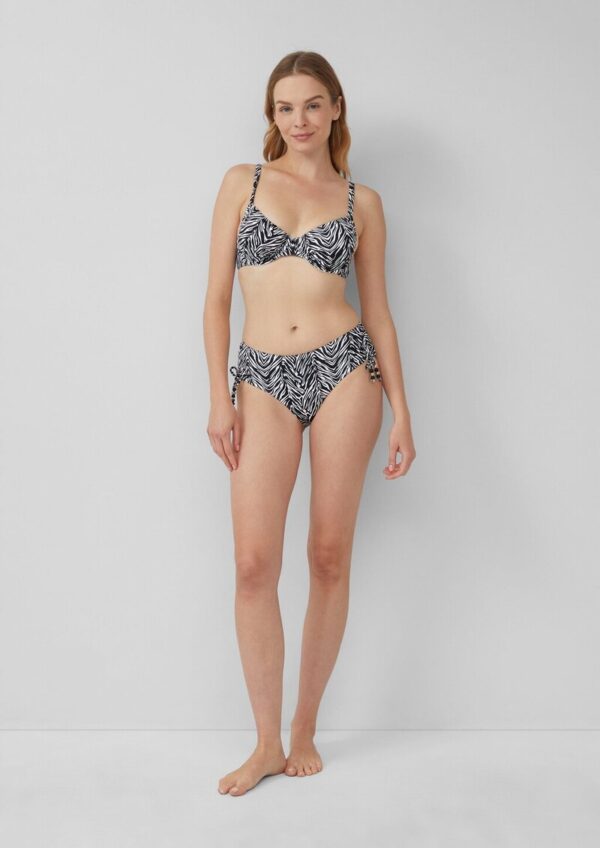 Bügel-Bikini-Top mit abstraktem Muster Mix & Match