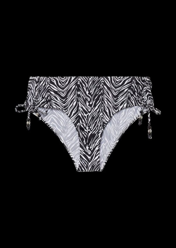 Mix & Match Bikinihose mit Animalmuster
