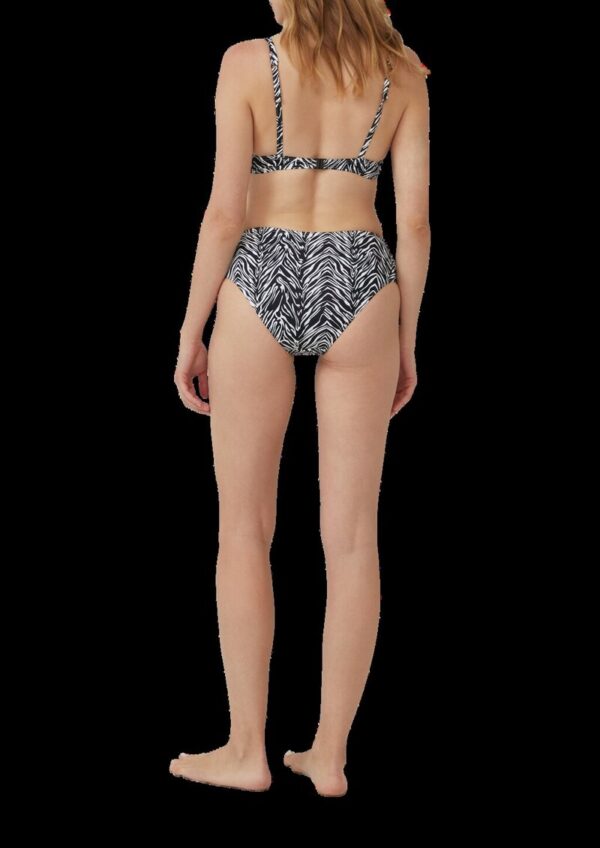 Mix & Match Bikinihose mit Animalmuster