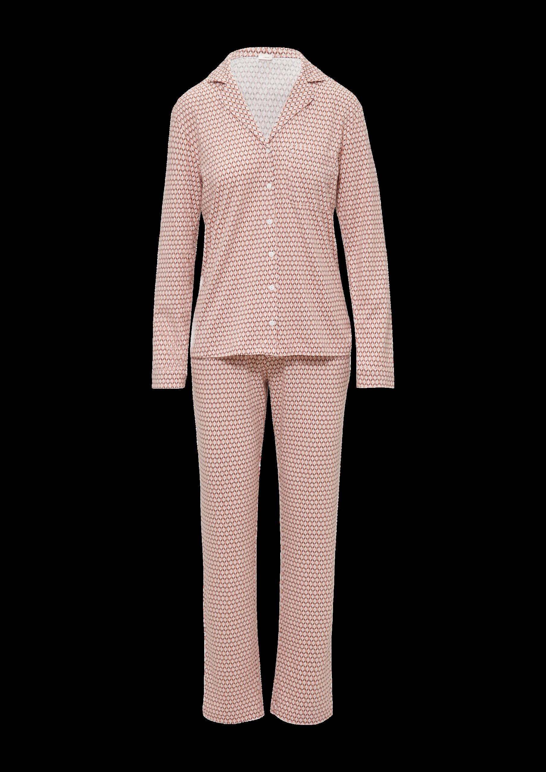 Pyjama mit All-over-Print