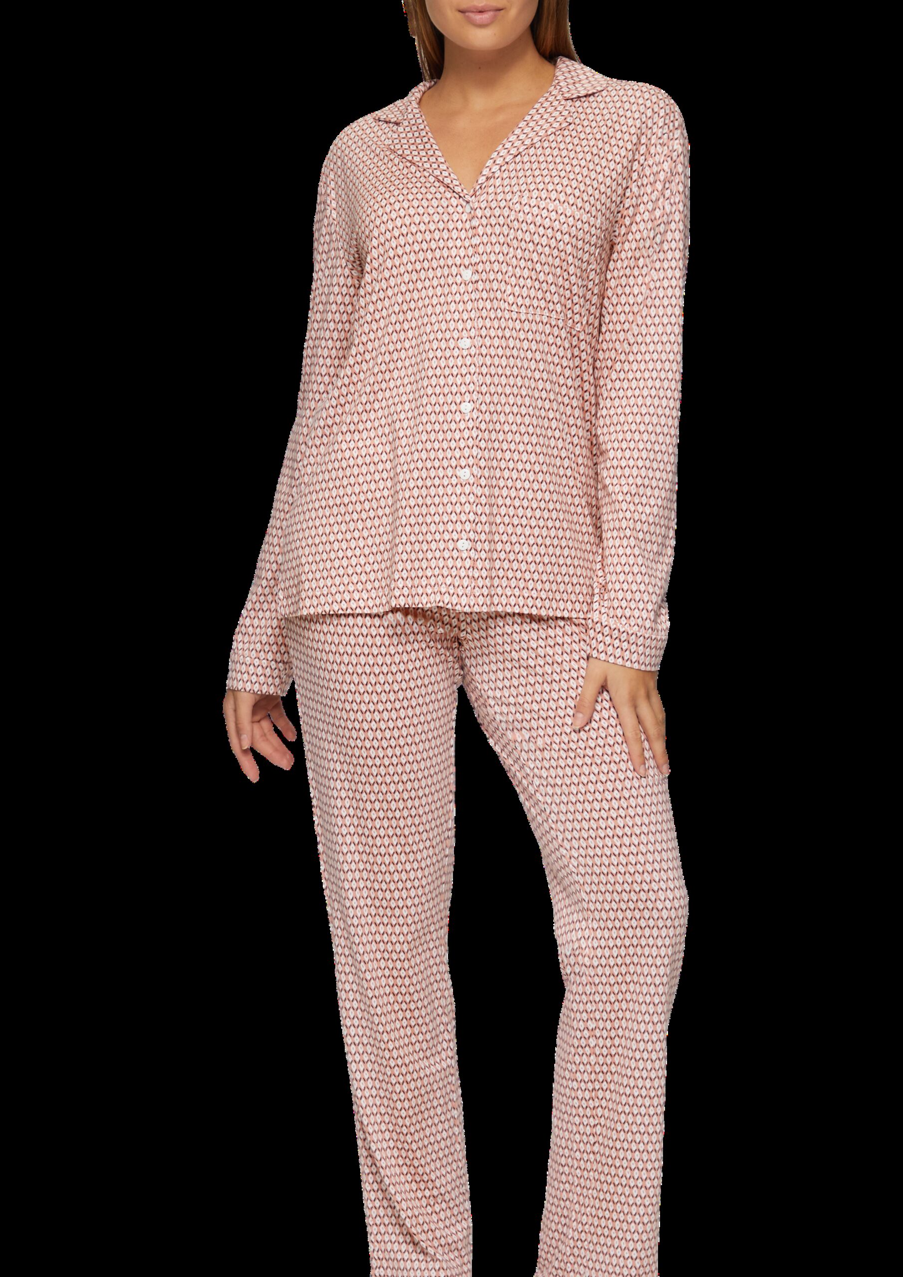 Pyjama mit All-over-Print