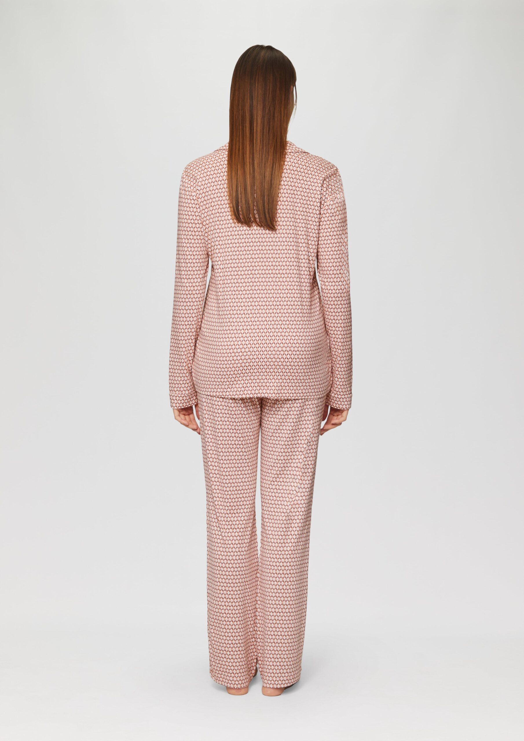 Pyjama mit All-over-Print