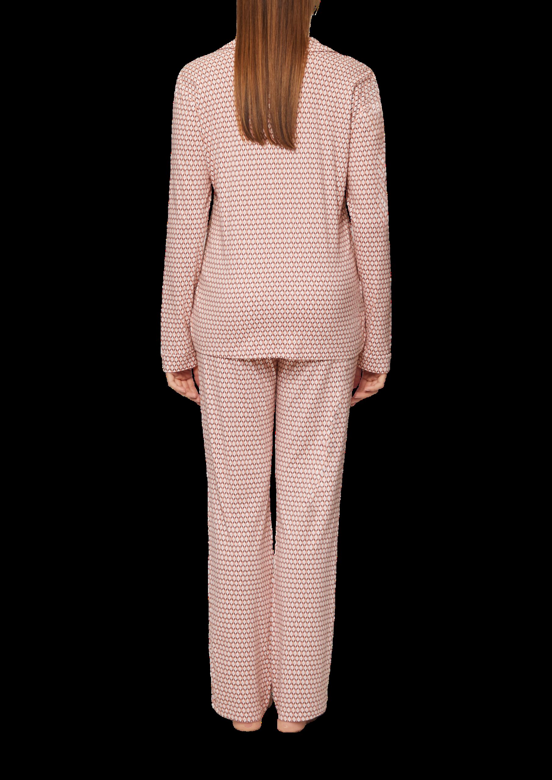 Pyjama mit All-over-Print