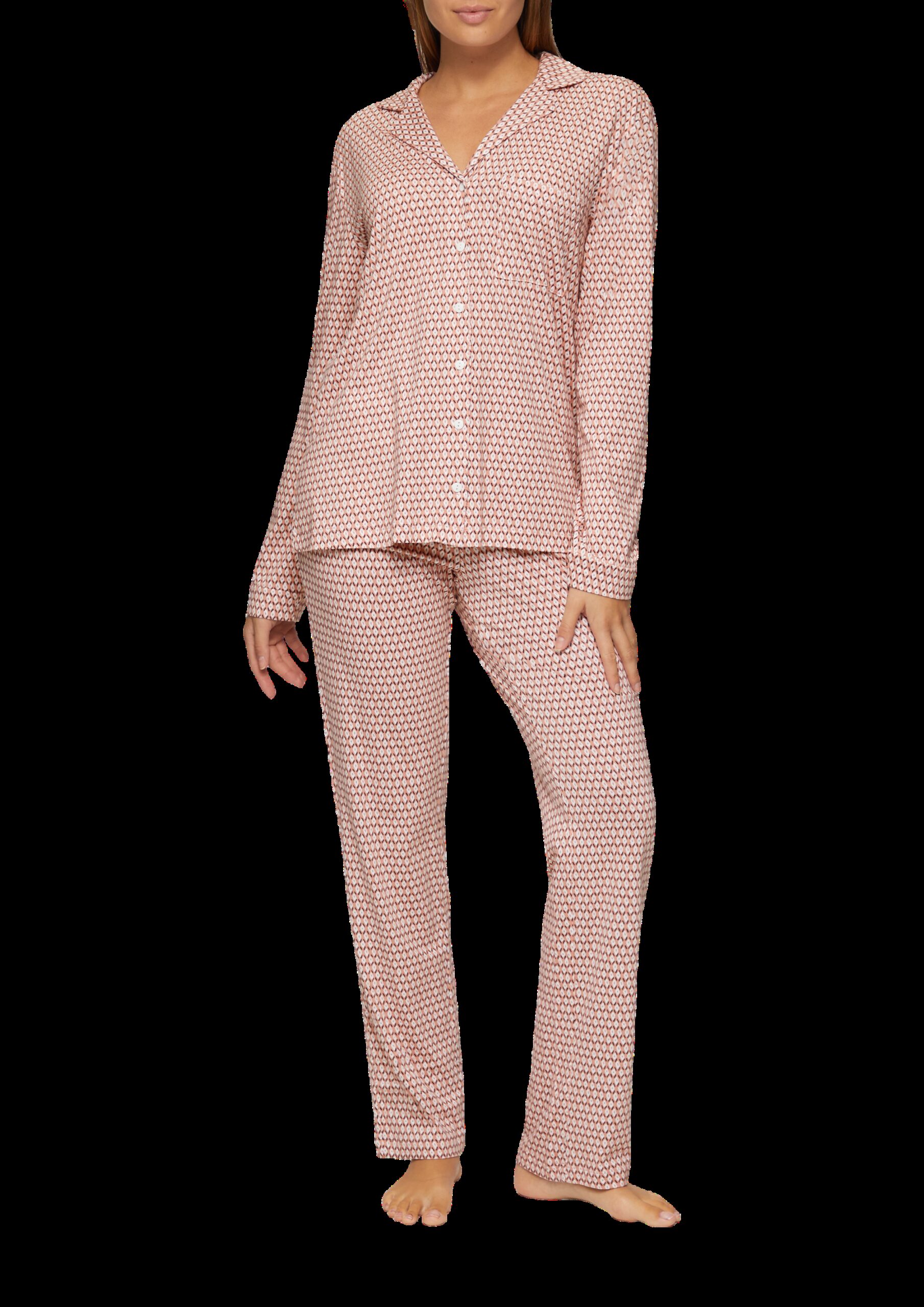 Pyjama mit All-over-Print