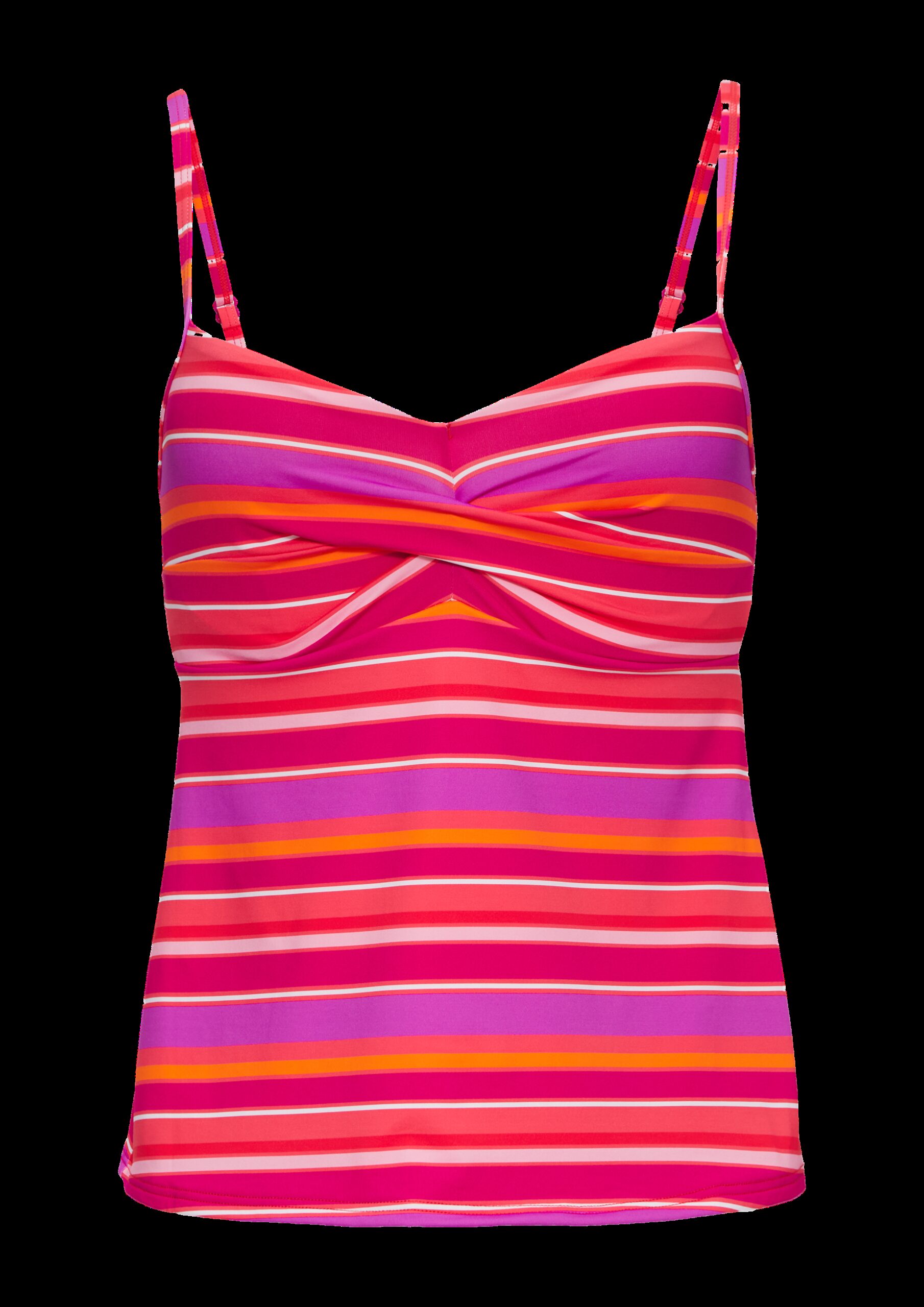 Gestreiftes Bügel-Tankinitop