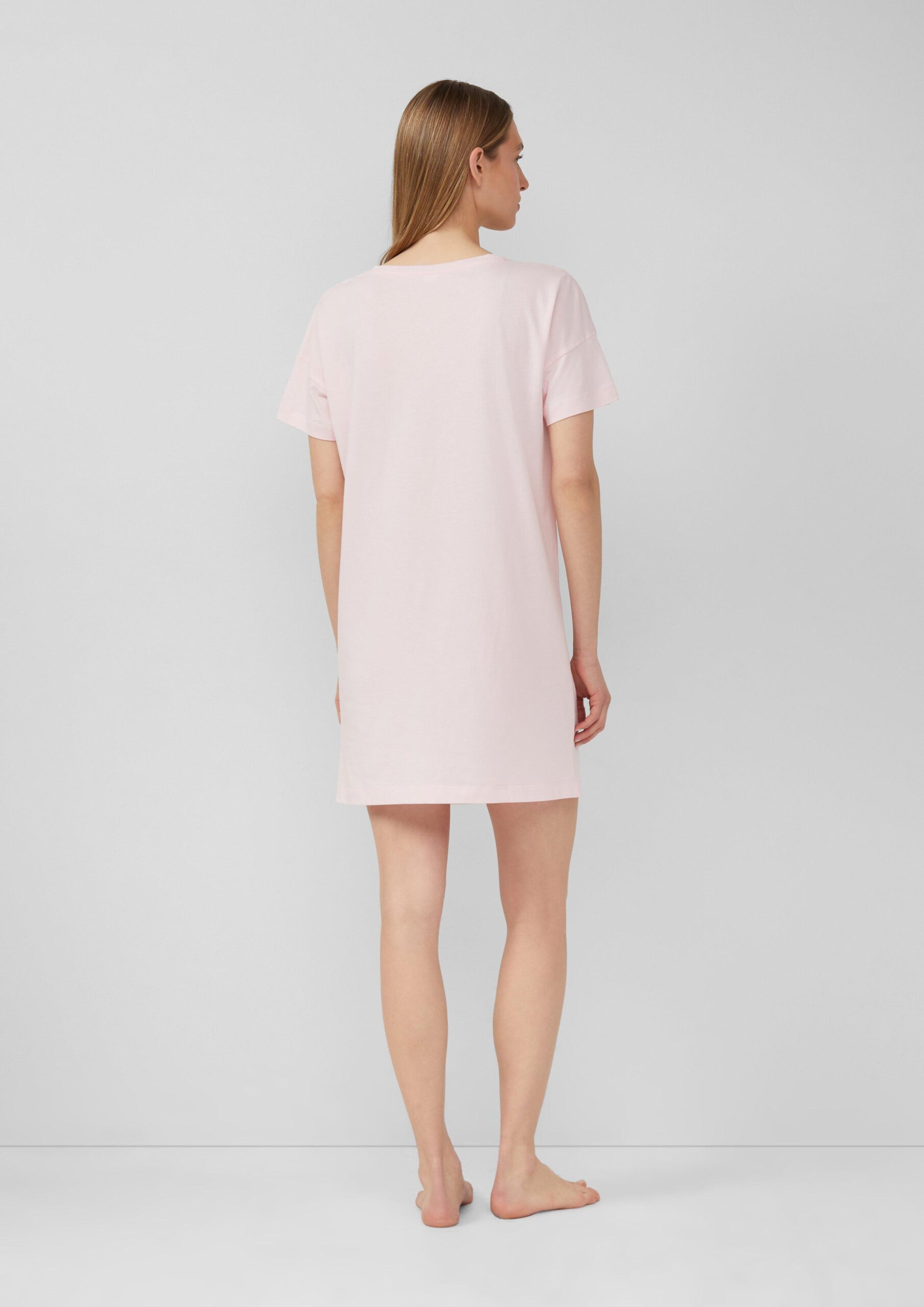 Nachthemd mit Schriftprint