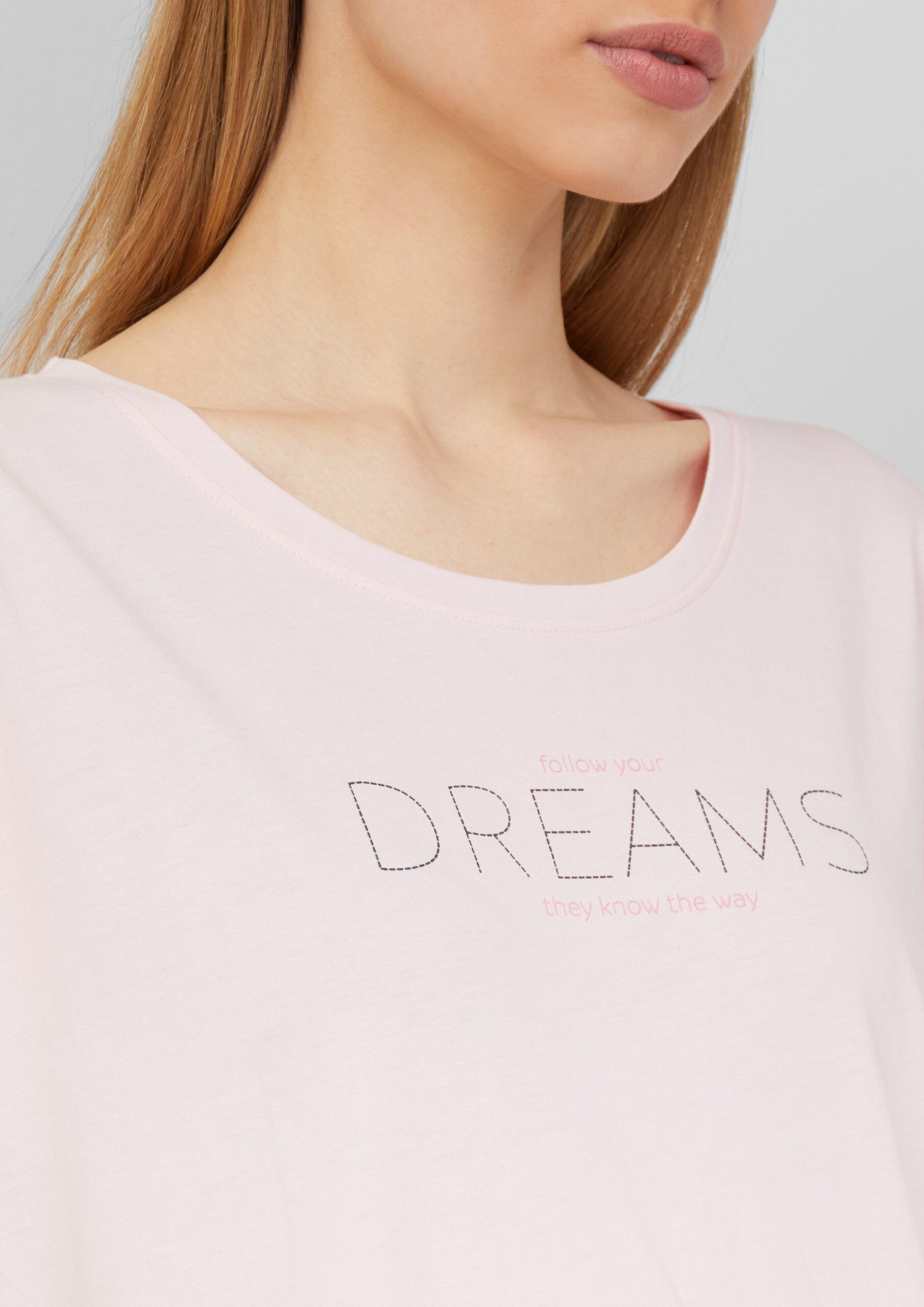 Nachthemd mit Schriftprint