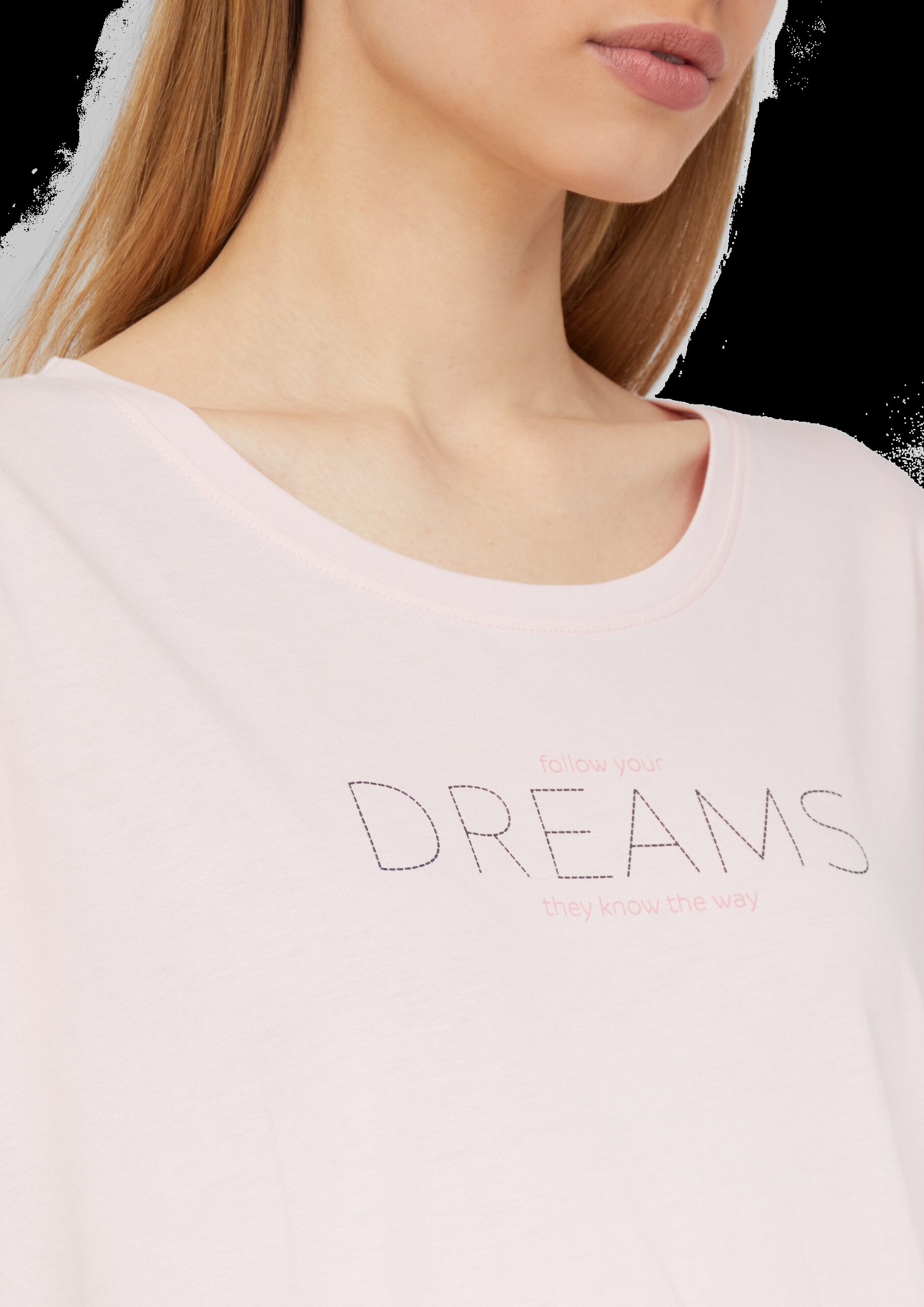 Nachthemd mit Schriftprint