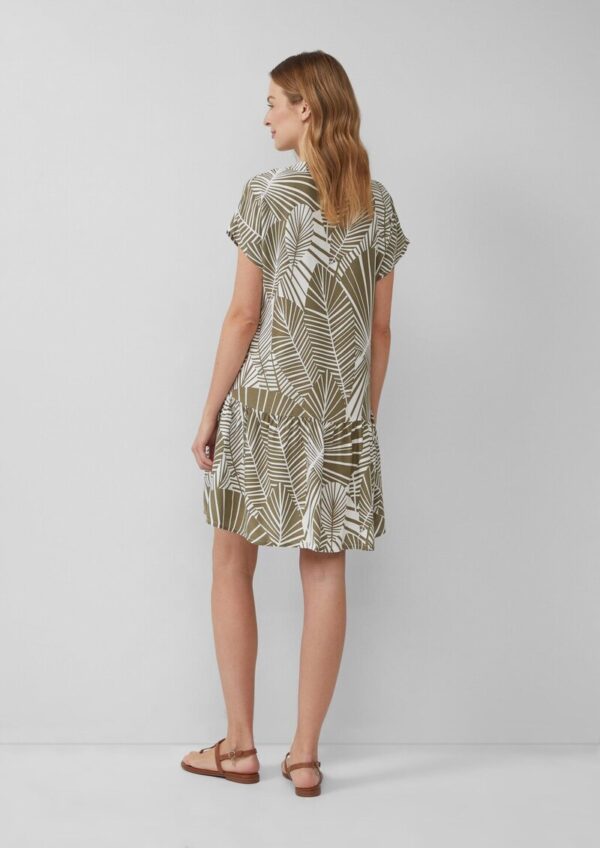 Strand-Kleid mit Palmen-Print