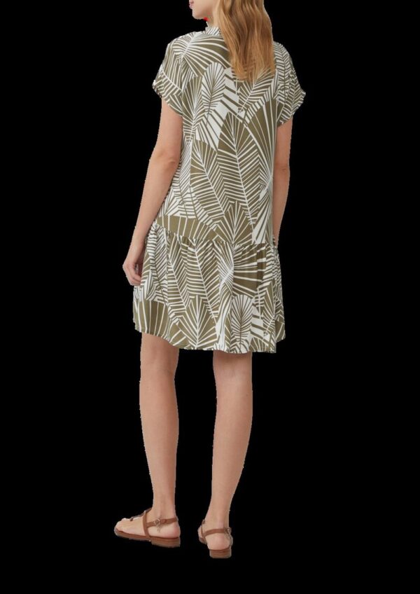 Strand-Kleid mit Palmen-Print