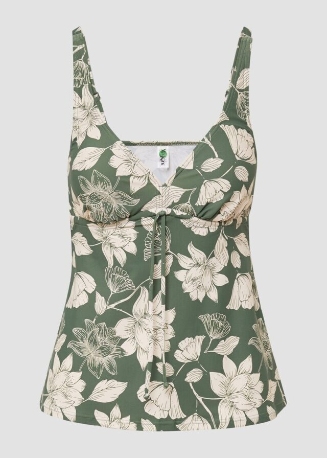 Floral gemustertes Tankini-Top Mix & Match