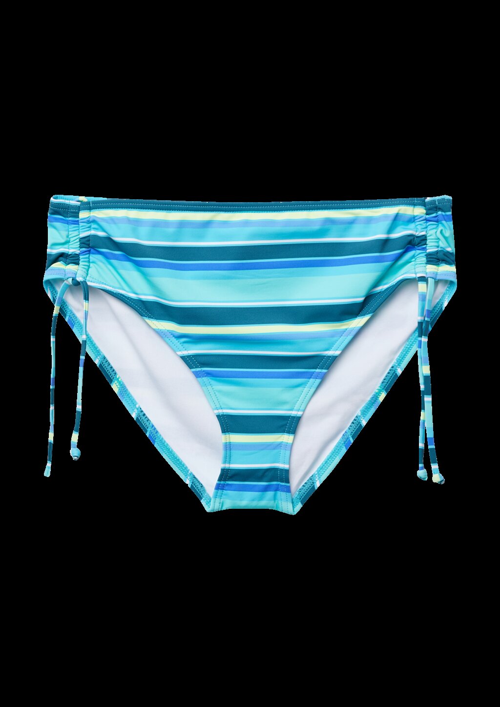 Bikinihose im Streifenprint