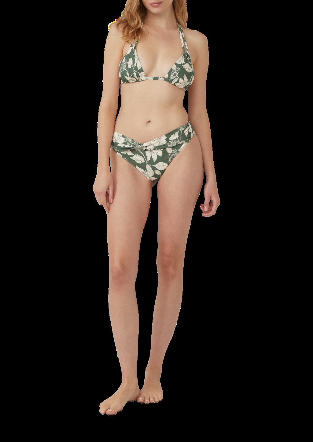Floral gemusterte Bikinihose Mix & Match
