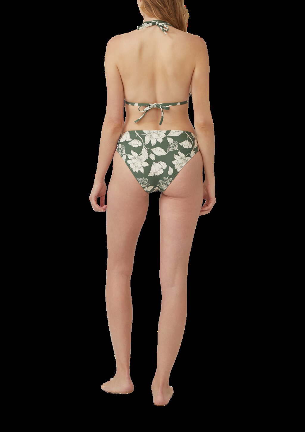 Floral gemusterte Bikinihose Mix & Match