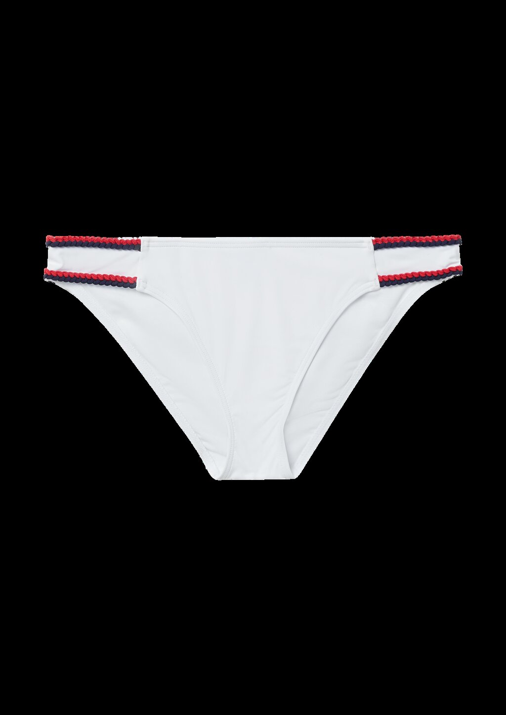 Bikinihose mit Zierborte Mix & Match