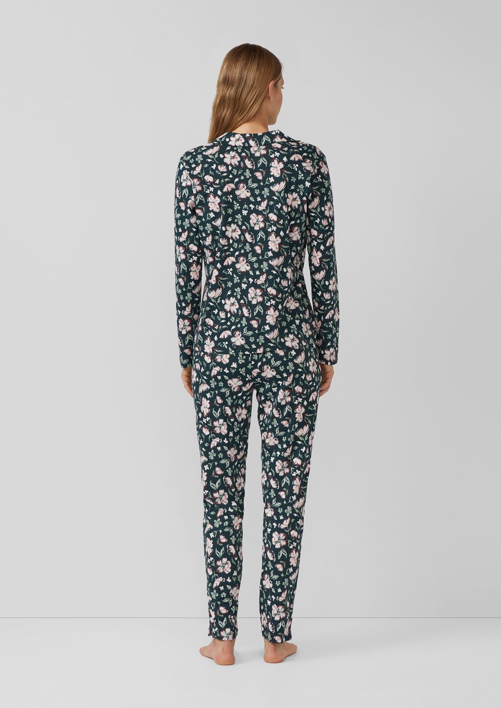 Pyjama-Hose mit Gummibundzug und Eingrifftaschen