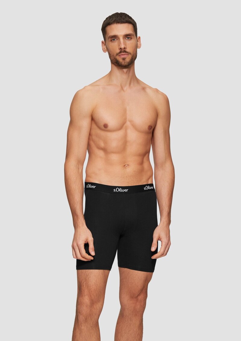 Boxershorts mit verlängertem Bein im 3er-Pack
