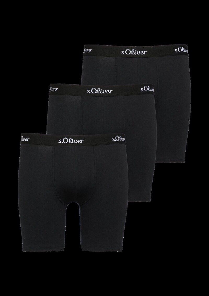 Boxershorts mit verlängertem Bein im 3er-Pack