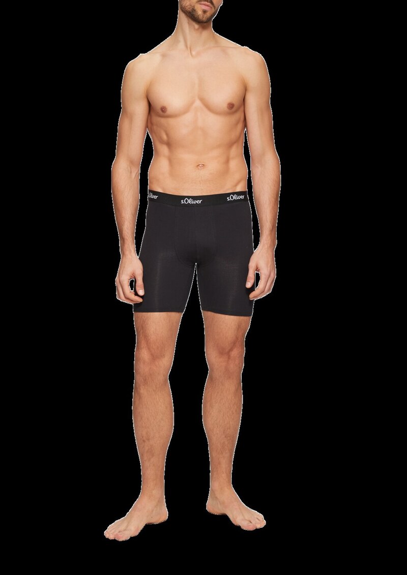 Boxershorts mit verlängertem Bein im 3er-Pack