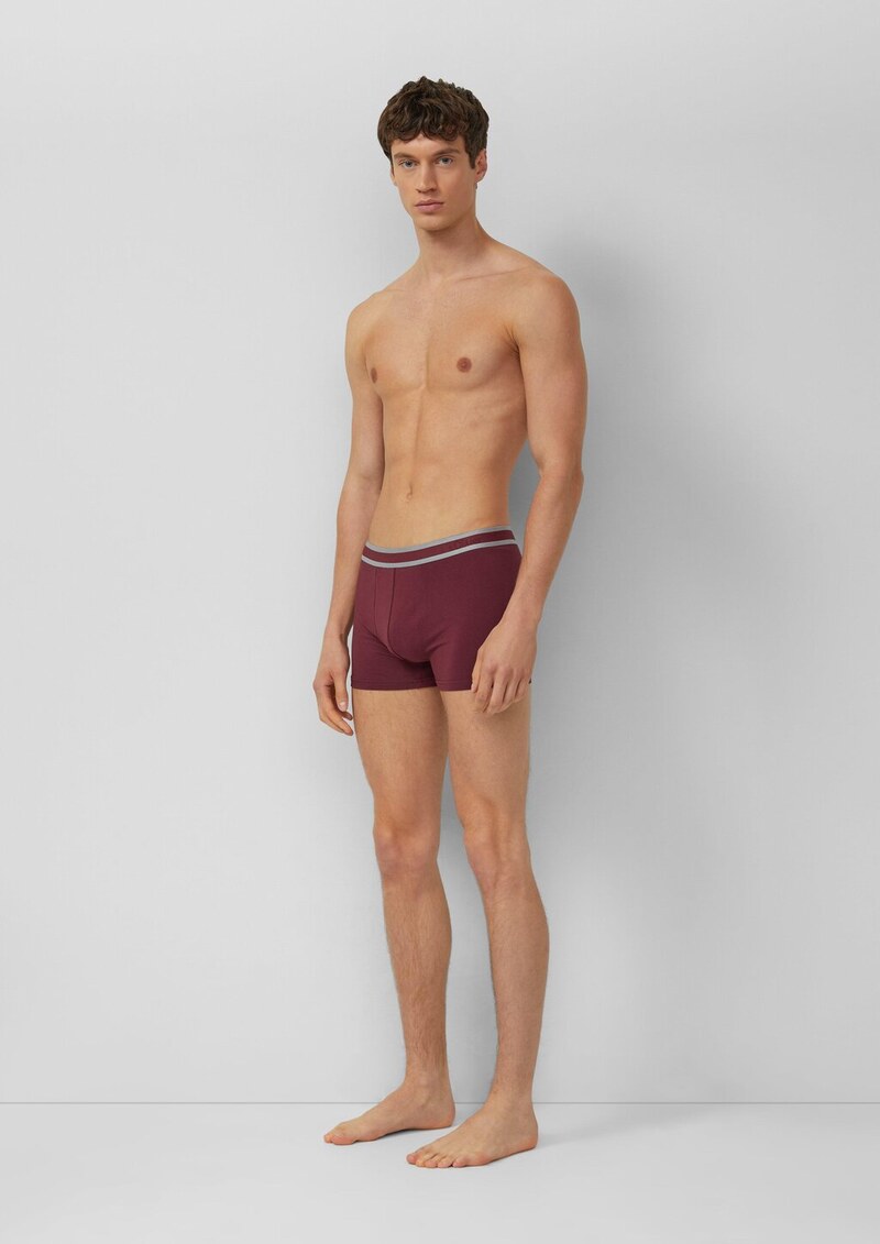 3er-Pack Boxershorts mit abgesetztem Gummizugbund