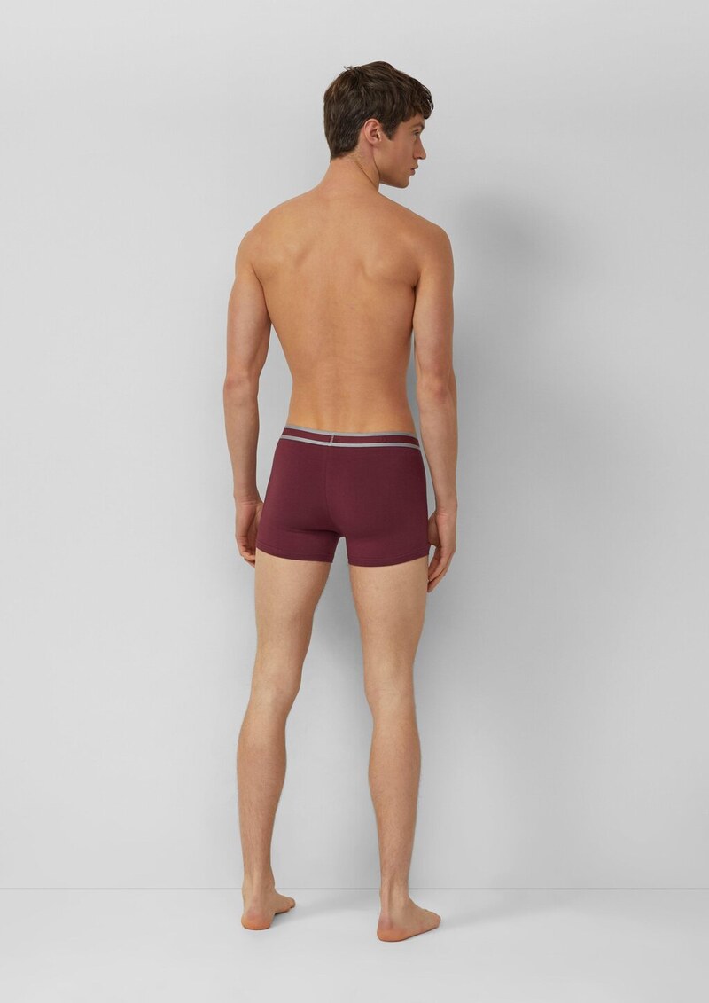 3er-Pack Boxershorts mit abgesetztem Gummizugbund