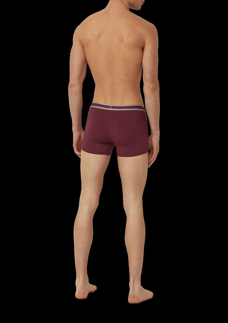 3er-Pack Boxershorts mit abgesetztem Gummizugbund