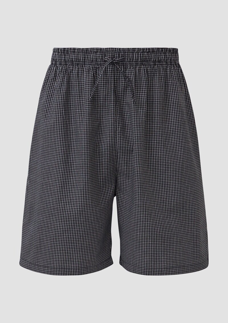 Pyjama-Shorts mit Eingrifftaschen