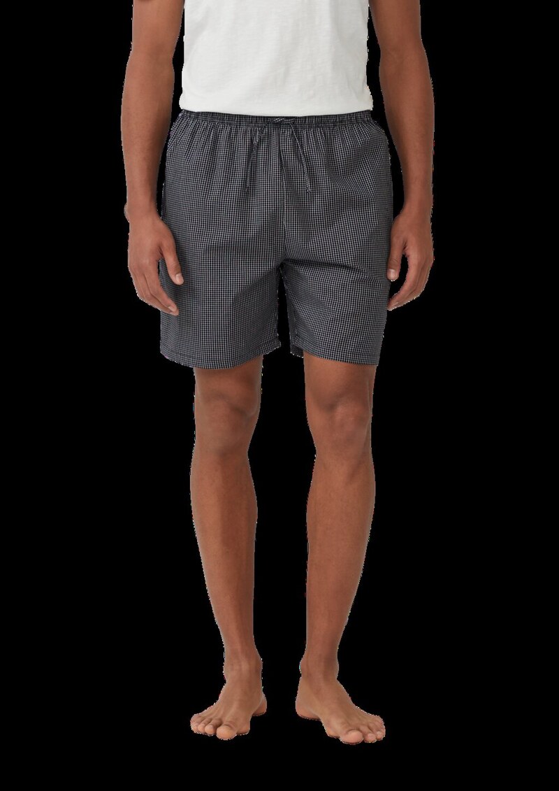 Pyjama-Shorts mit Eingrifftaschen