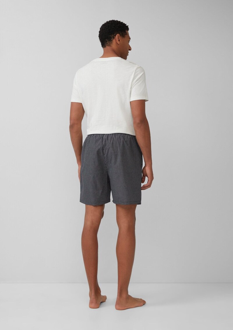 Pyjama-Shorts mit Eingrifftaschen