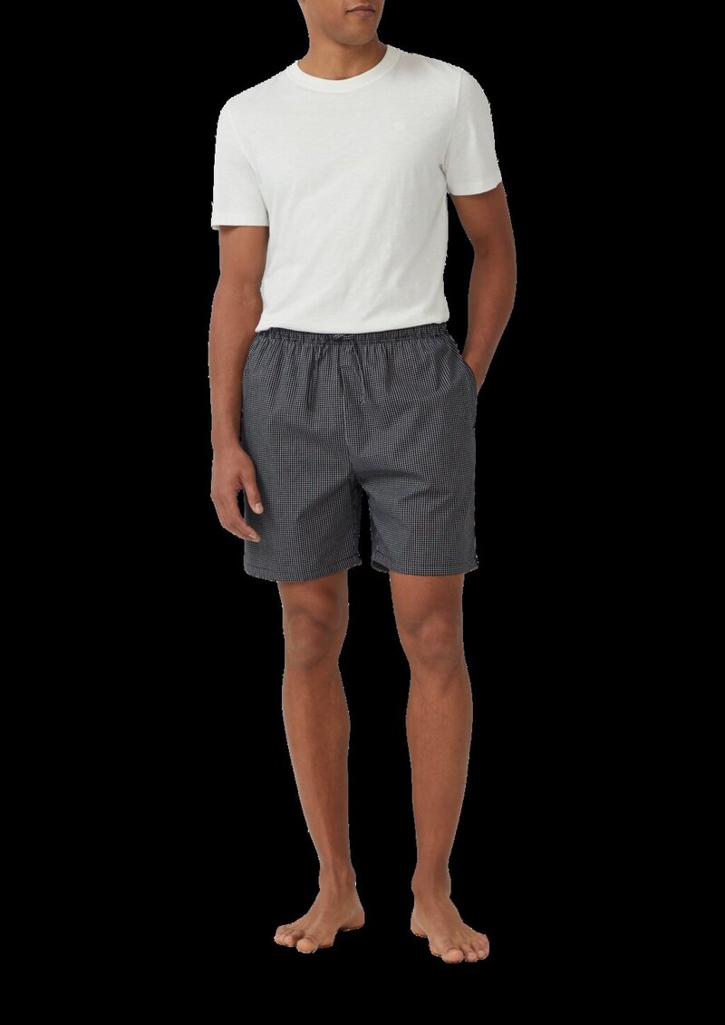Pyjama-Shorts mit Eingrifftaschen