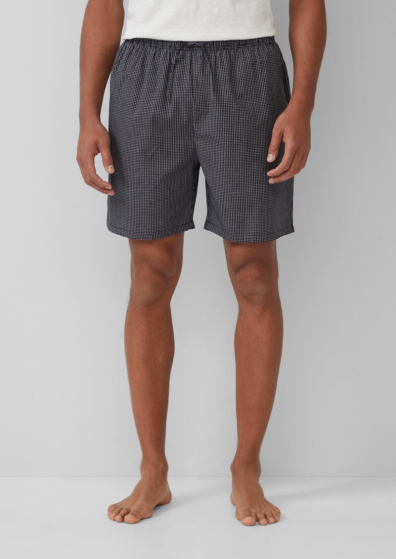 Pyjama-Shorts mit Eingrifftaschen