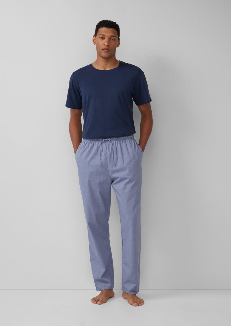 Pyjama-Hose mit Eingrifftaschen