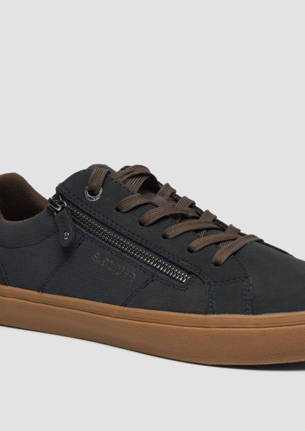 Sneaker mit Reißverschluss-Detail