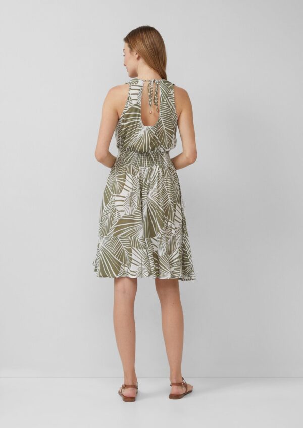 Strand-Kleid mit Palmen-Print