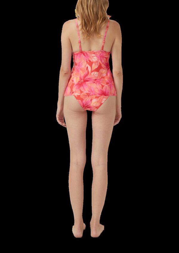 Tankini Top mit floralem All-over-Print