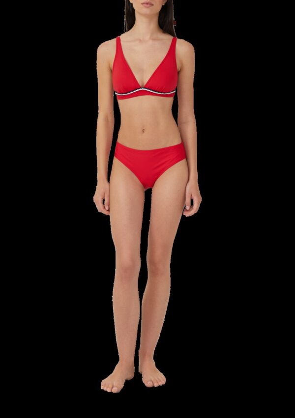 Unifarbene Mix and Match Bikinihose