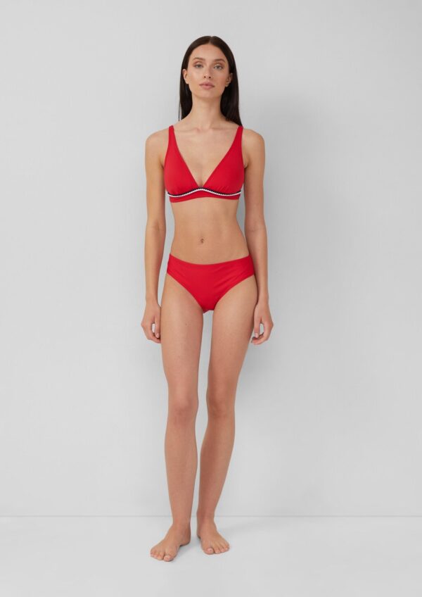 Unifarbene Mix and Match Bikinihose