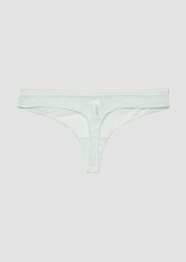 Spitzenstring mit feiner Zierschleife