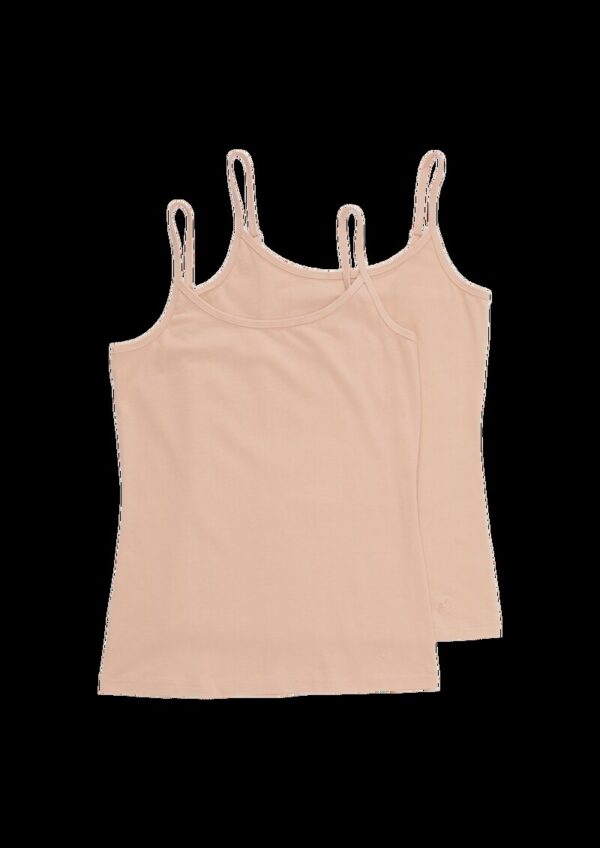 Spaghettiträger-Top im 2er-Pack