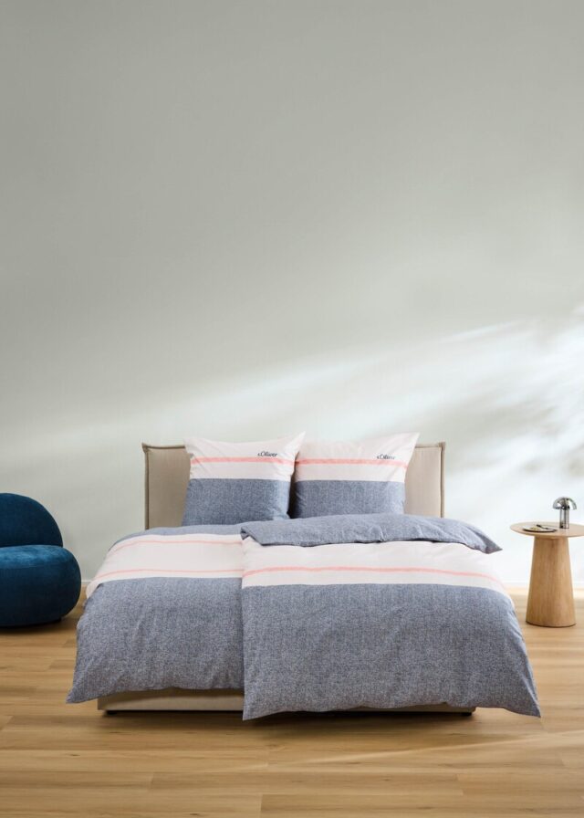 Bettwäsche-Set im Colour Blocking-Design