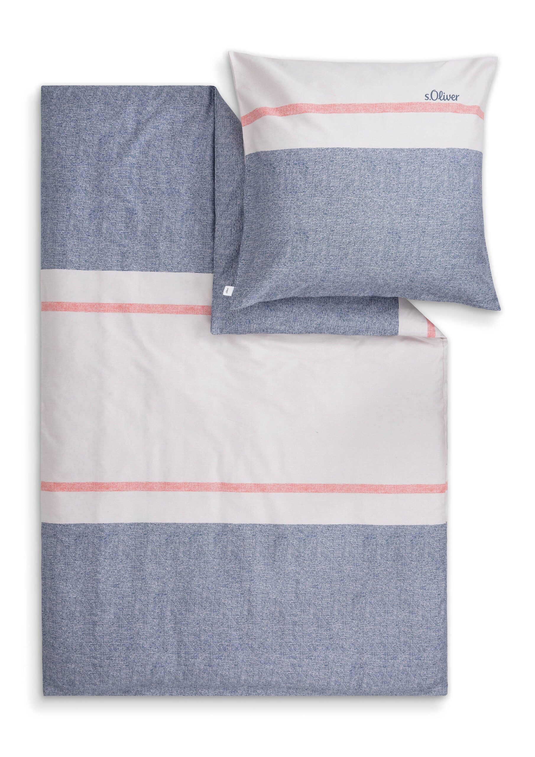 Bettwäsche-Set im Colour Blocking-Design